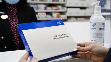 NHS Rapid Lateral Flow tests at Boots 